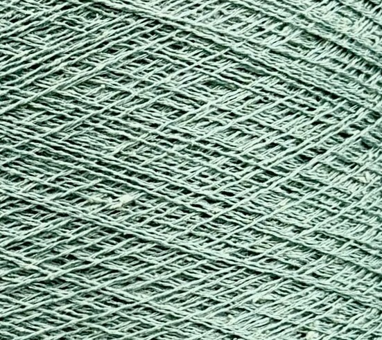 Toscano S.r.L. Art. Spezz 852 Nm 2/34 – Garn aus Seide, Baumwolle und Viskose col. 4301 Salbeigrün